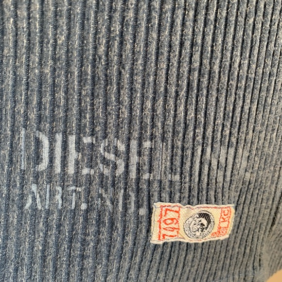 Diesel gray blue warm sweater - Picture 4 of 4